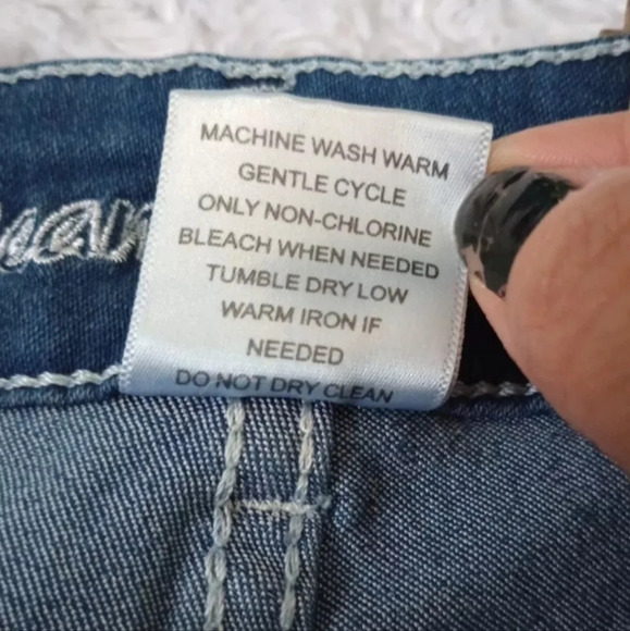 Jeans Denim Size 6W Skinny Fit   Medium Wash Denim Jeans - Picture 7 of 10